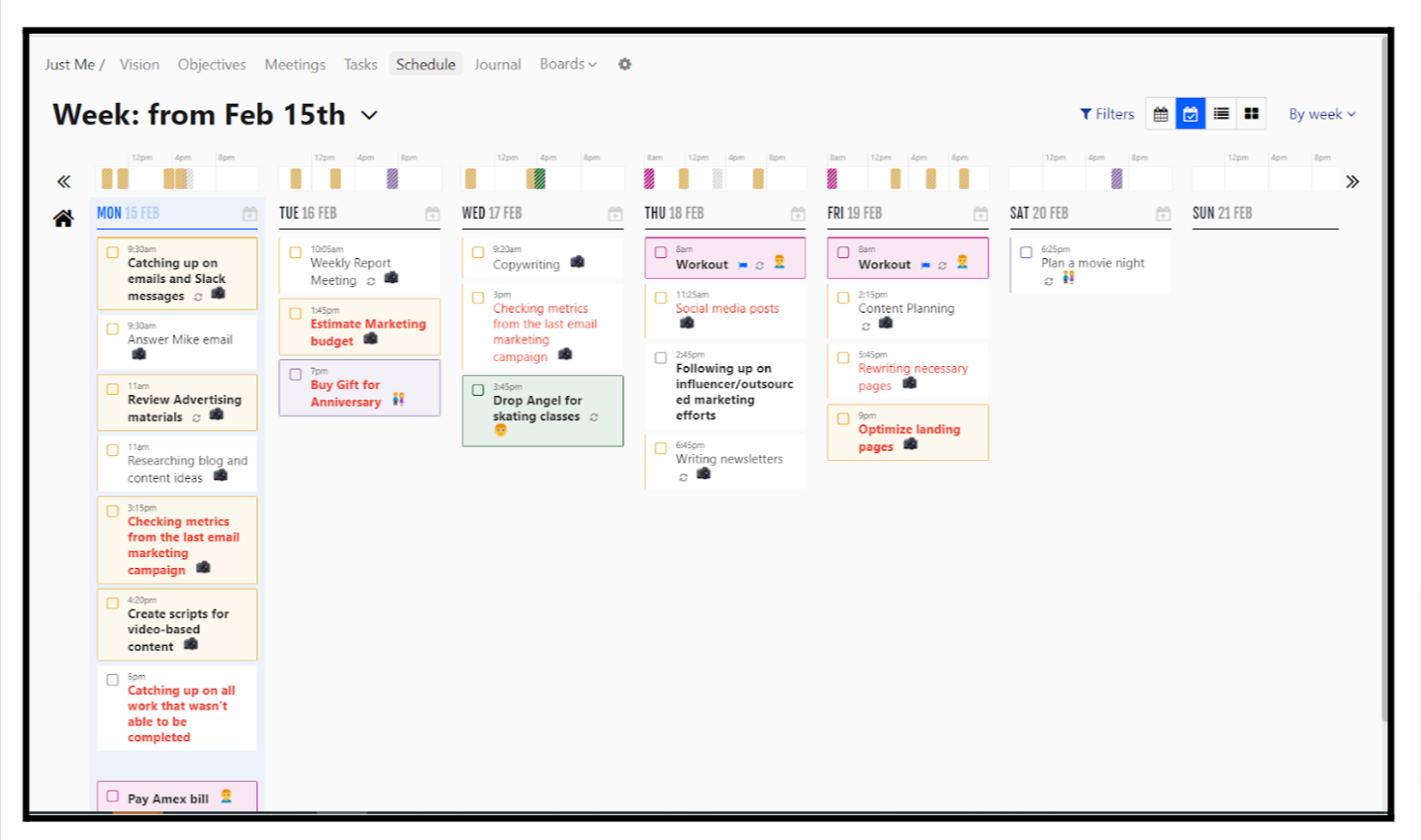 Prioritization
